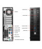 HP ProDesk 705 G2 SFF AMD®DualCore A4-8350B™@3.5GHz|4GB RAM|128GB SSD|DVD|Radeon™ R5 Graphics|Windows 10 PRO 
